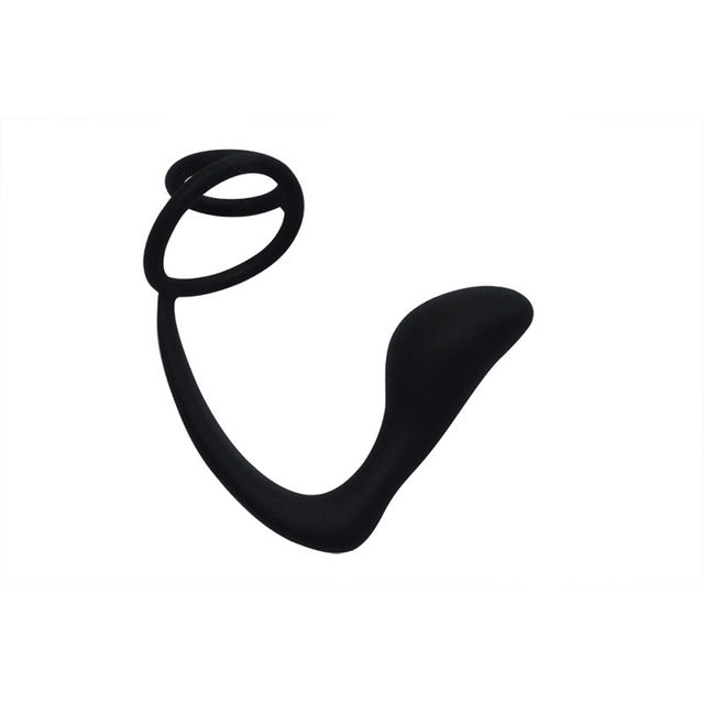G Point Stimulate Prostate Massager Anal Vibrator Sex Toys for Men Opening Anus Butt Plug Anal Dilator Male Time Delay Ring