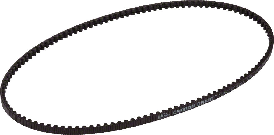 Gates Carbon Drive CDX CenterTrack Belt - 122t, Black