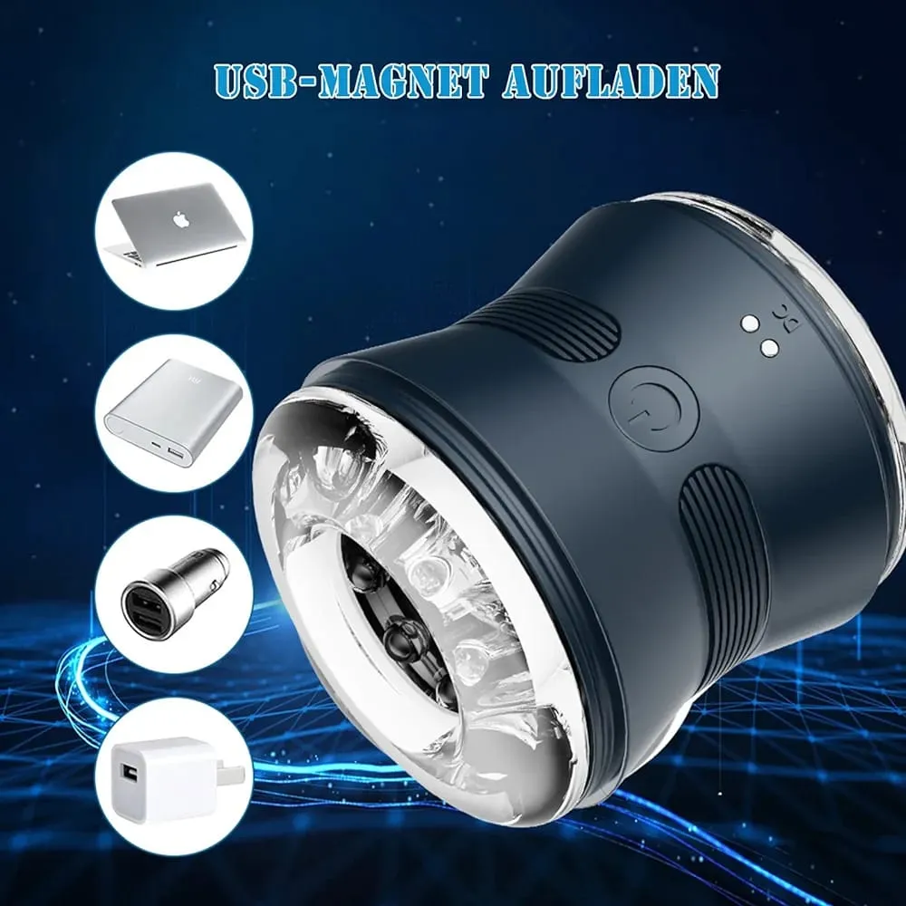 Gizmoswala Electric Masturbator Cup with 10 Vibrations, Masturbator