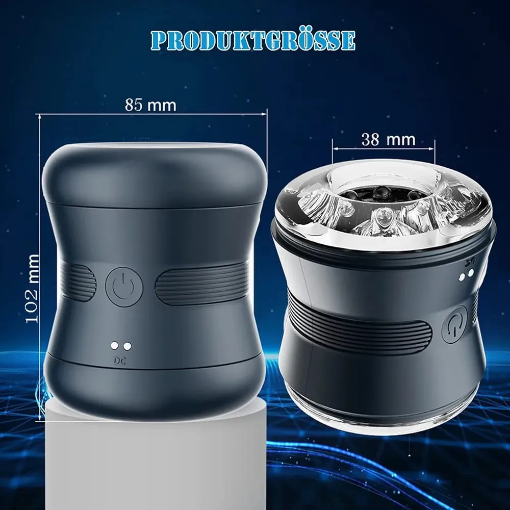 Gizmoswala Electric Masturbator Cup with 10 Vibrations, Masturbator