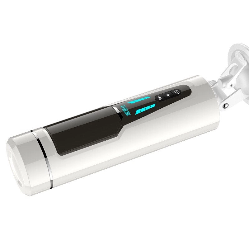 Hands Free Male Masturbator Cup Real 4D Artificial Vagina Pussy Penis Sucking Strong Vibrator for Men