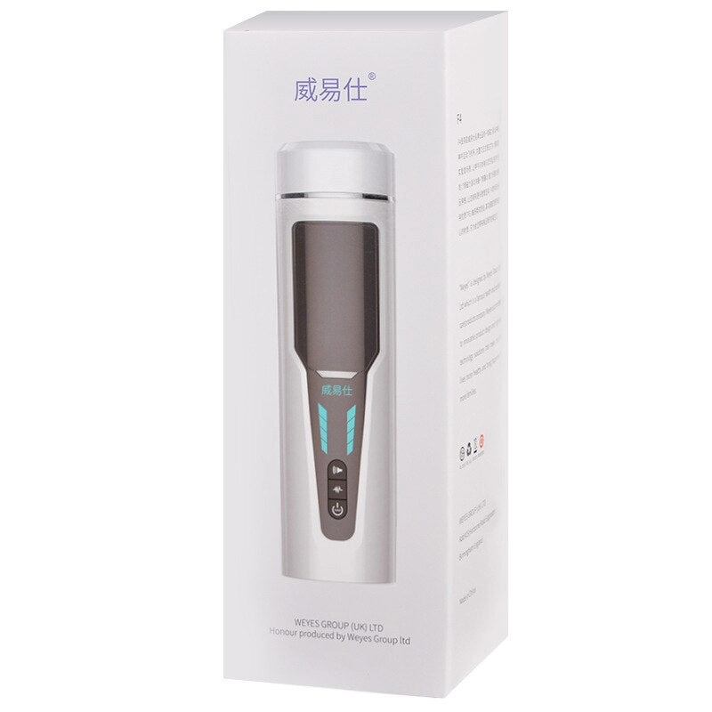 Hands Free Male Masturbator Cup Real 4D Artificial Vagina Pussy Penis Sucking Strong Vibrator for Men