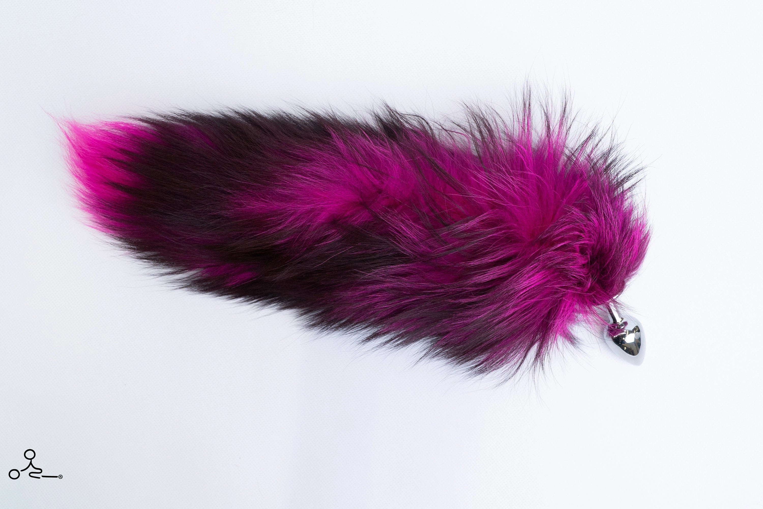 Hot Pink Foxtail Plug Set