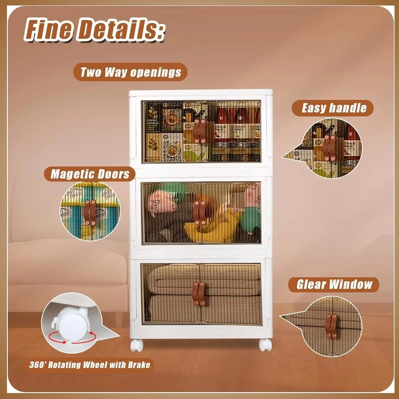 Household Storage Box  - lot (3 Pieces)