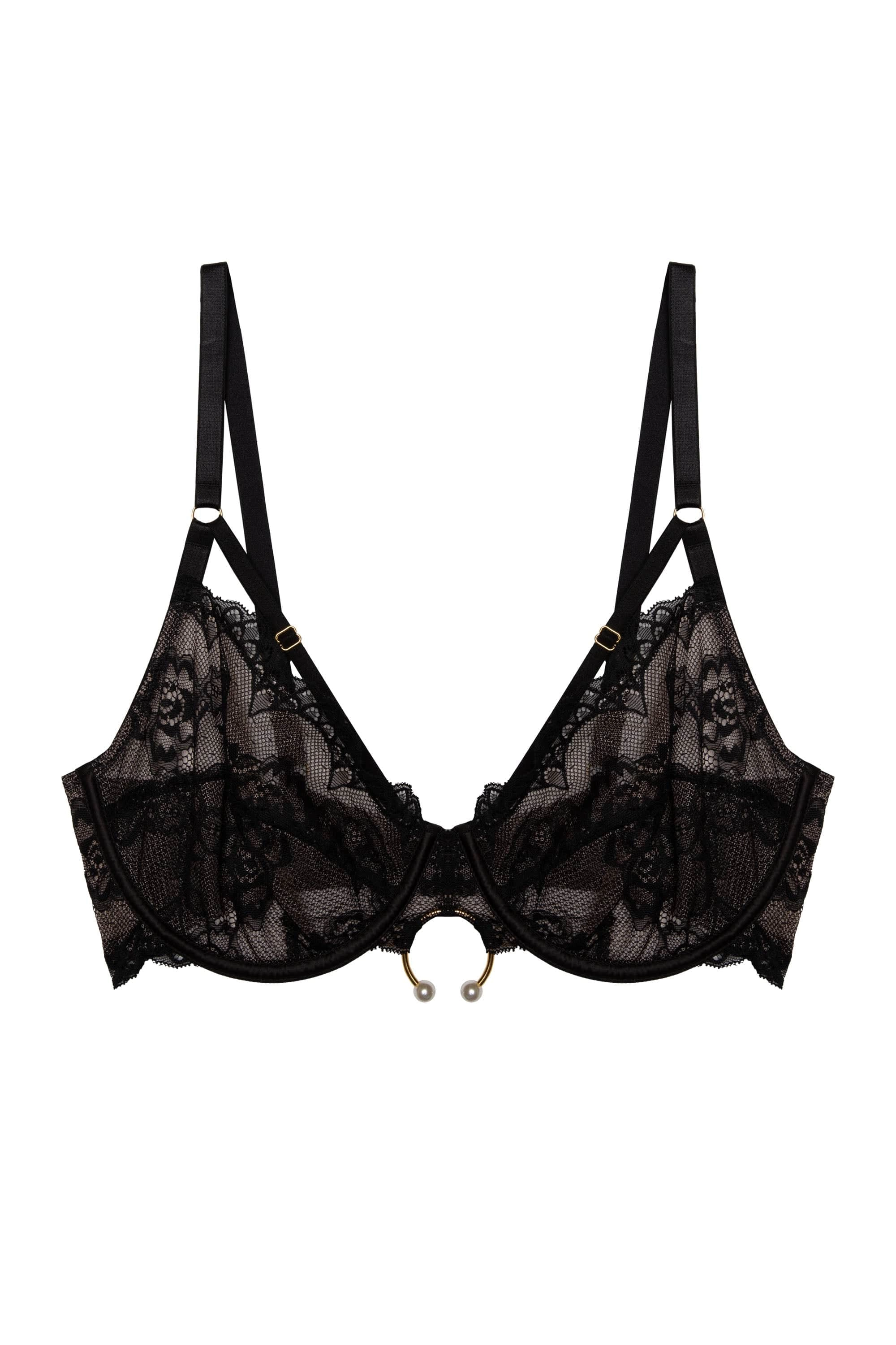 Jack Black Lace Plunge Bra