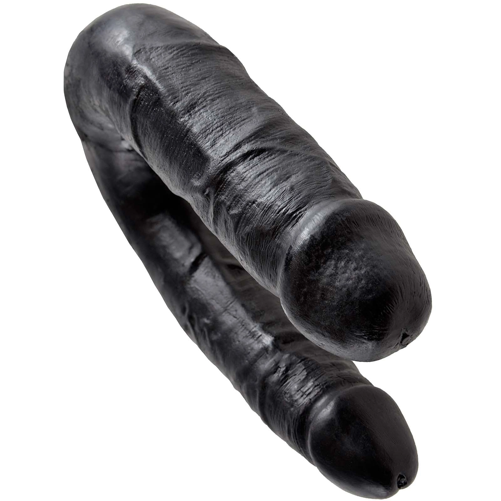 King Cock U-Shaped Medium Double Trouble - Black