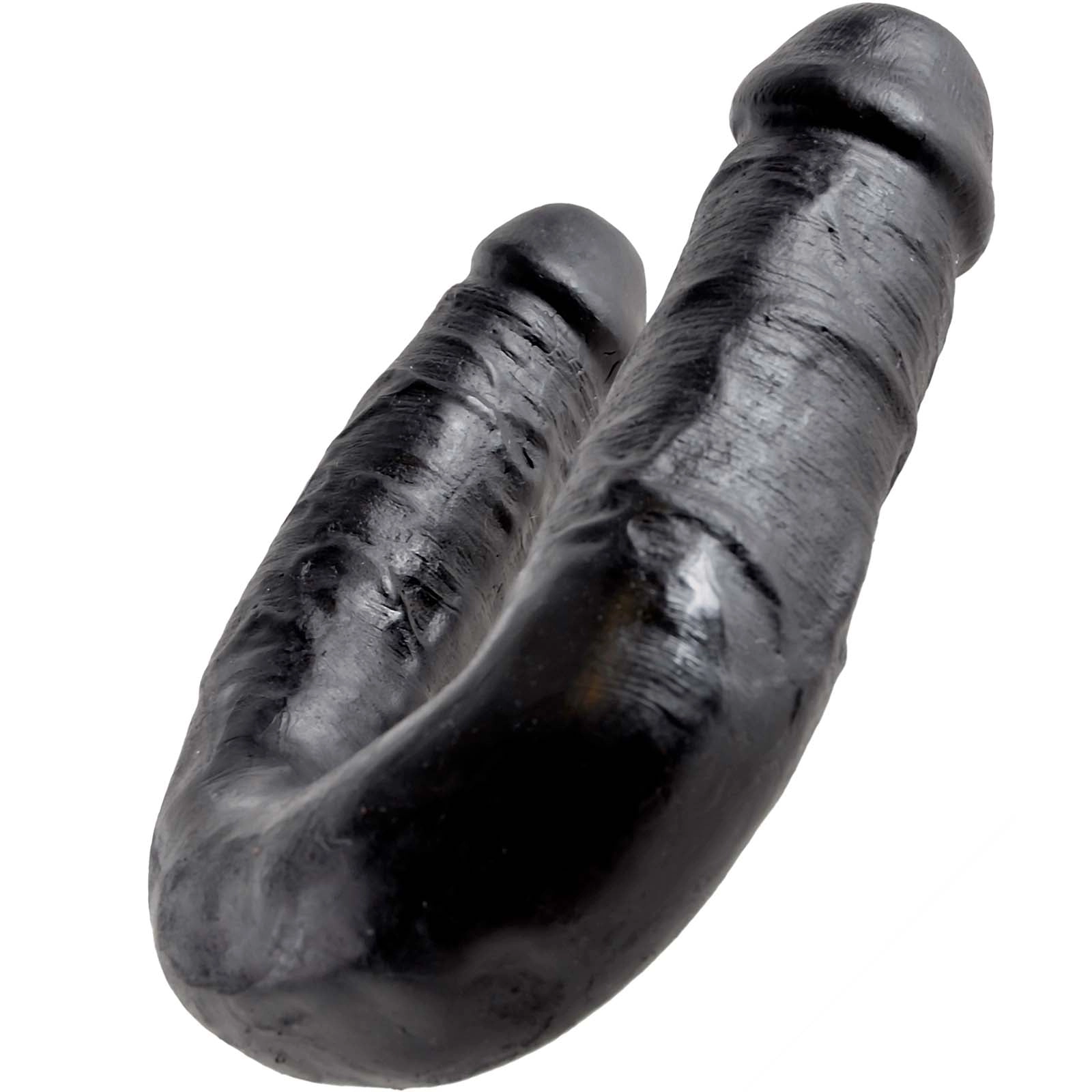 King Cock U-Shaped Medium Double Trouble - Black