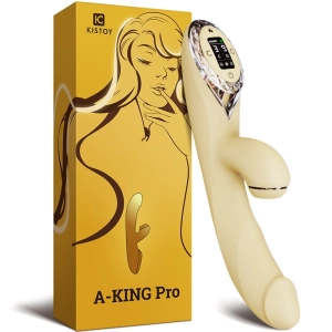 Kisstoy A-King Pro LED Screen Wand Sucking Vibrator