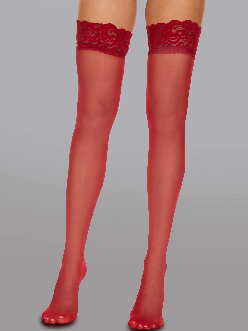 Lace Top Stockings