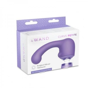 Le Wand Petite Curve Weighted Silicone Wand Vibrator Attachment