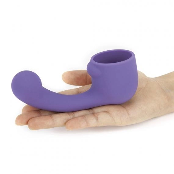 Le Wand Petite Curve Weighted Silicone Wand Vibrator Attachment