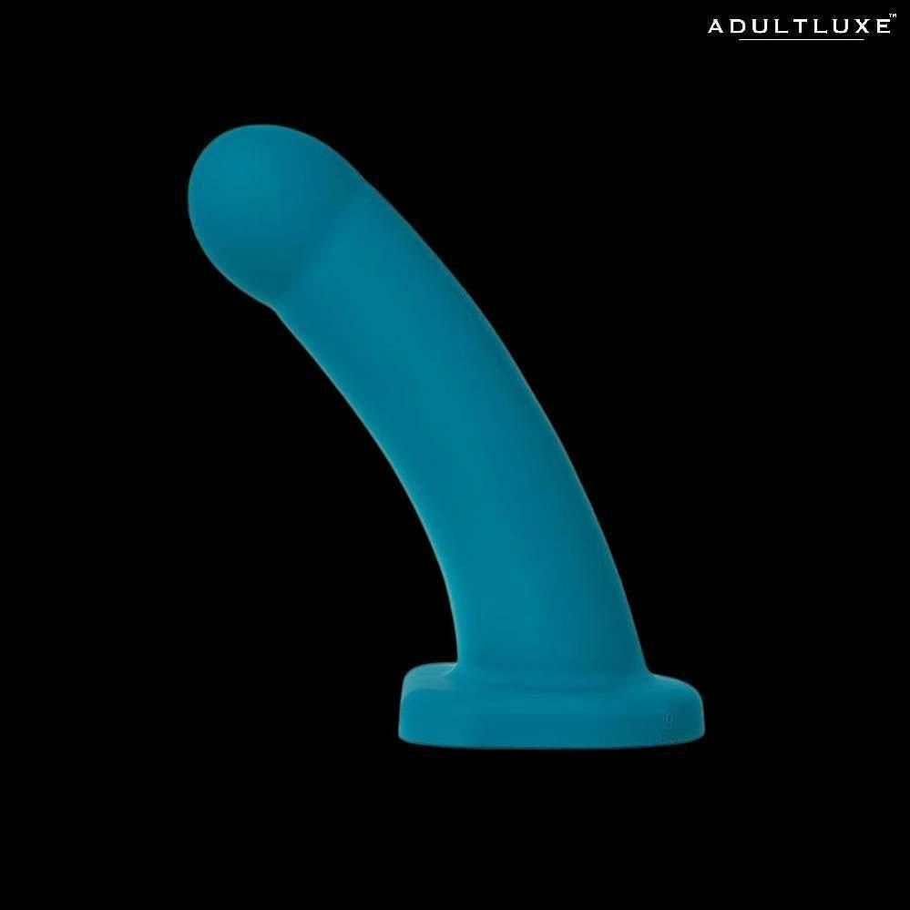 Lennox Green Hollow Vibrating Strap On Dildo