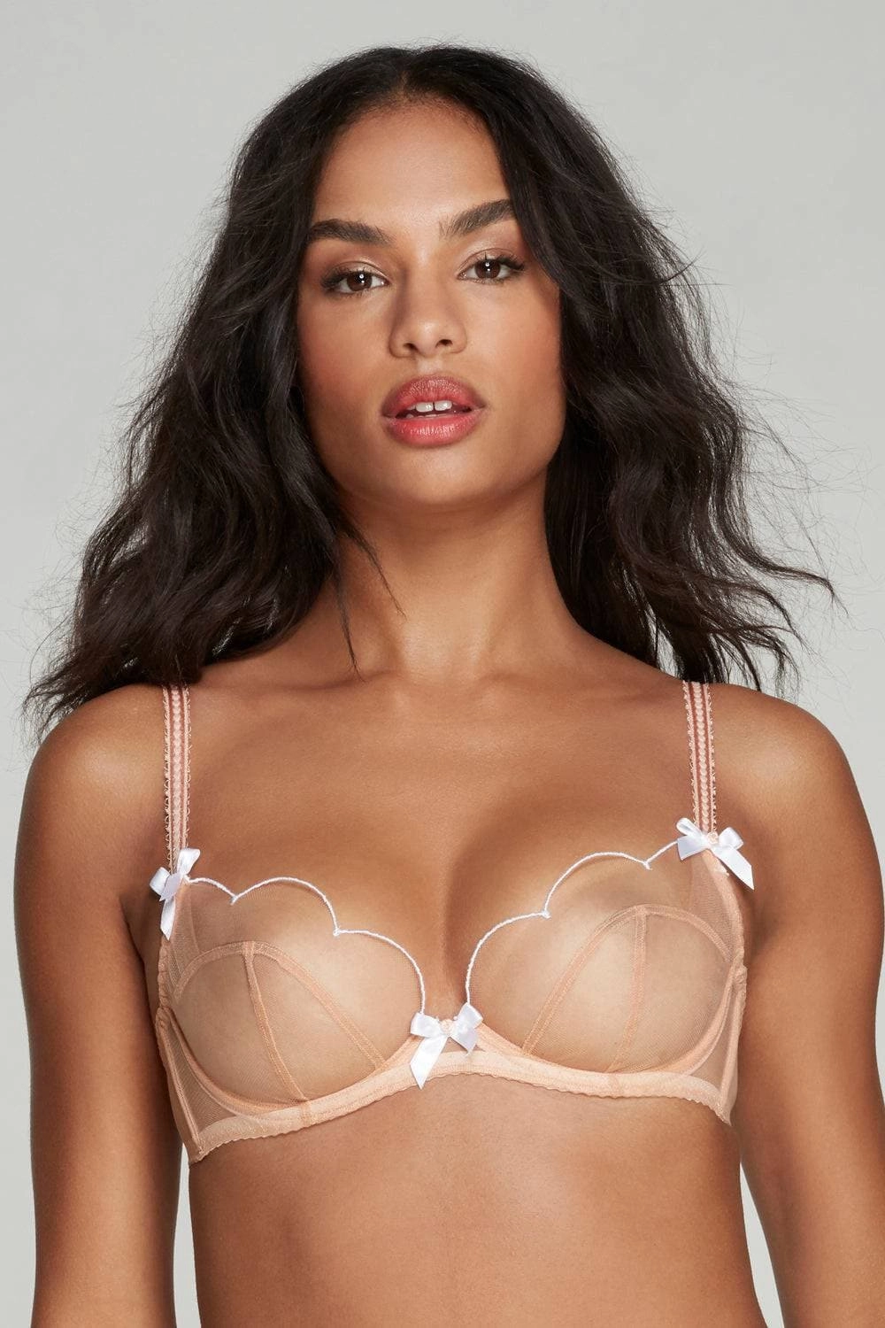 Lorna Plunge Bra in Sand