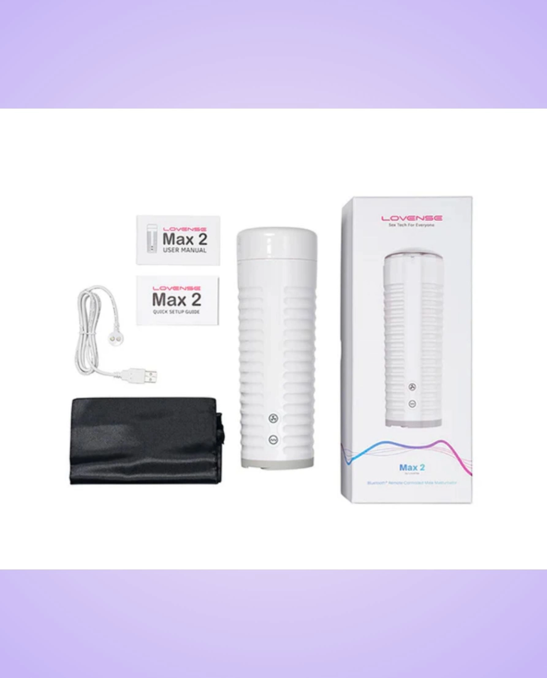 Lovense Max 2 App Controlled Male Masturbator