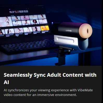 Lovense Solace Pro AI-Powered Thrusting Masturbator | Stroker