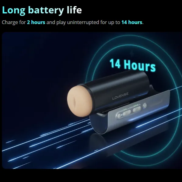 Lovense Solace Pro AI-Powered Thrusting Masturbator | Stroker
