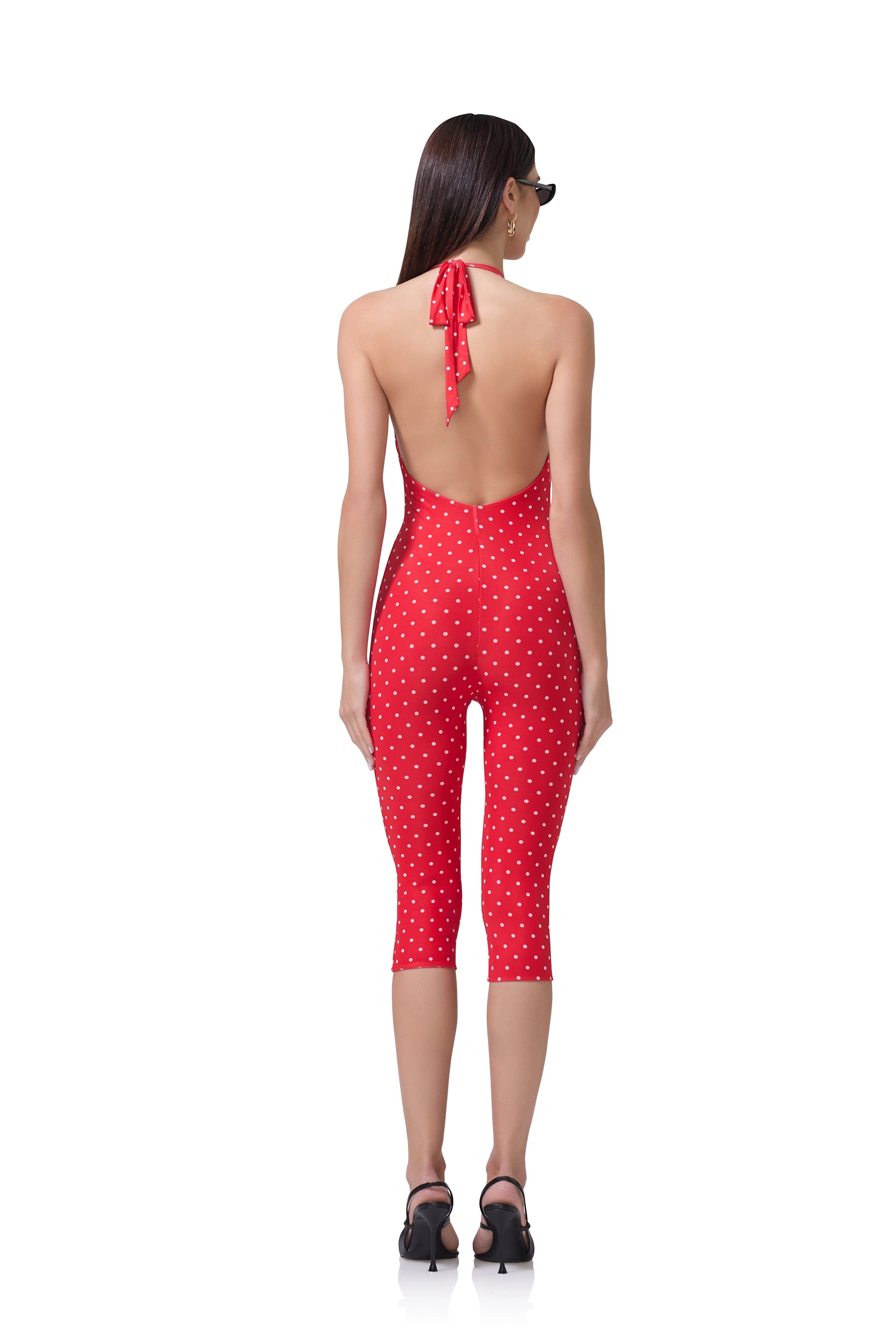 Lucia Catsuit - Risky Micro Dot