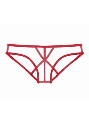 Luxe Strappy Bondage Panty (Rouge)