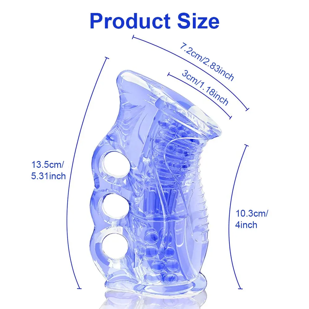 Male Masturbation Tools Handheld Open-Ended