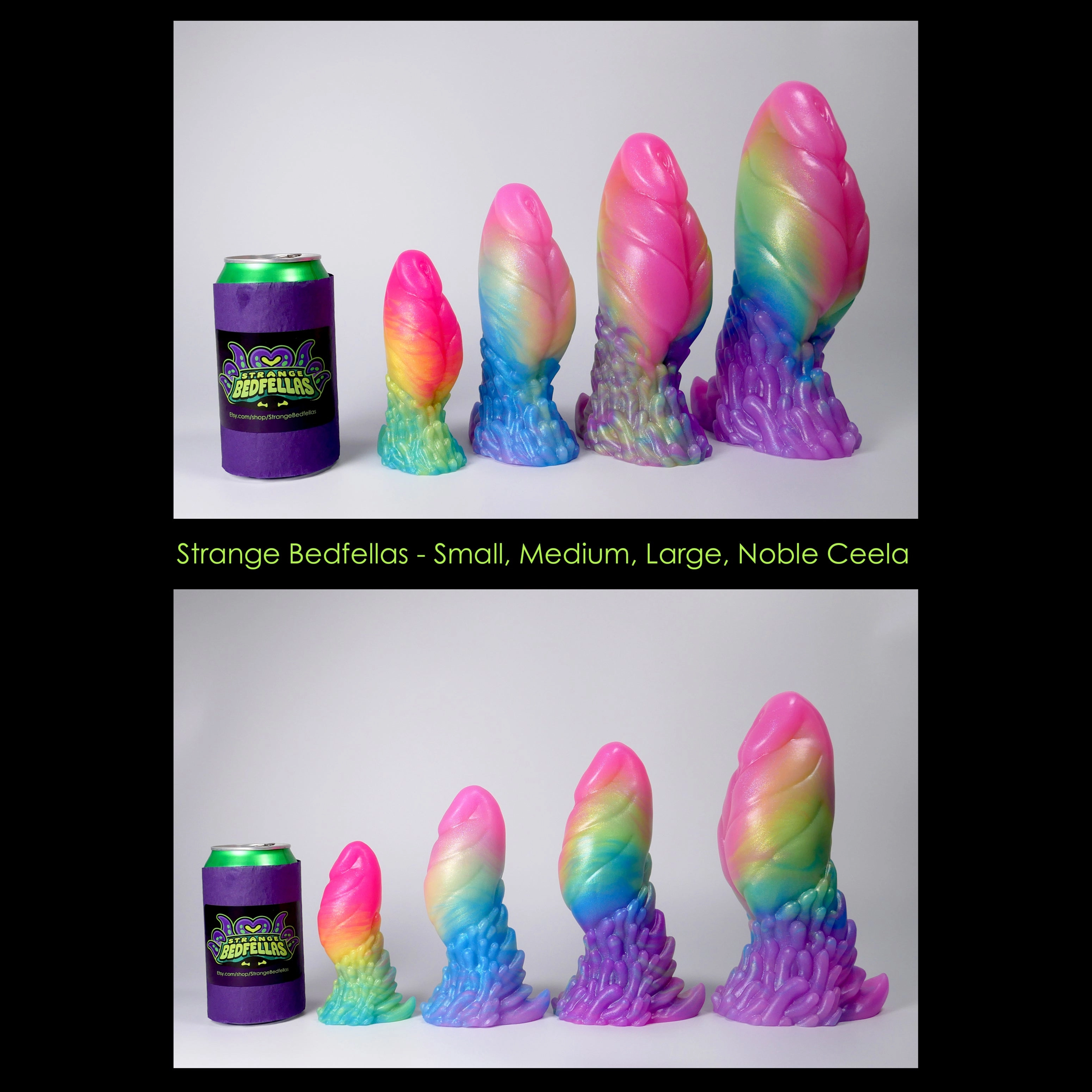 Medium Ceela -- Near Clear 31* silicone -- C-2496