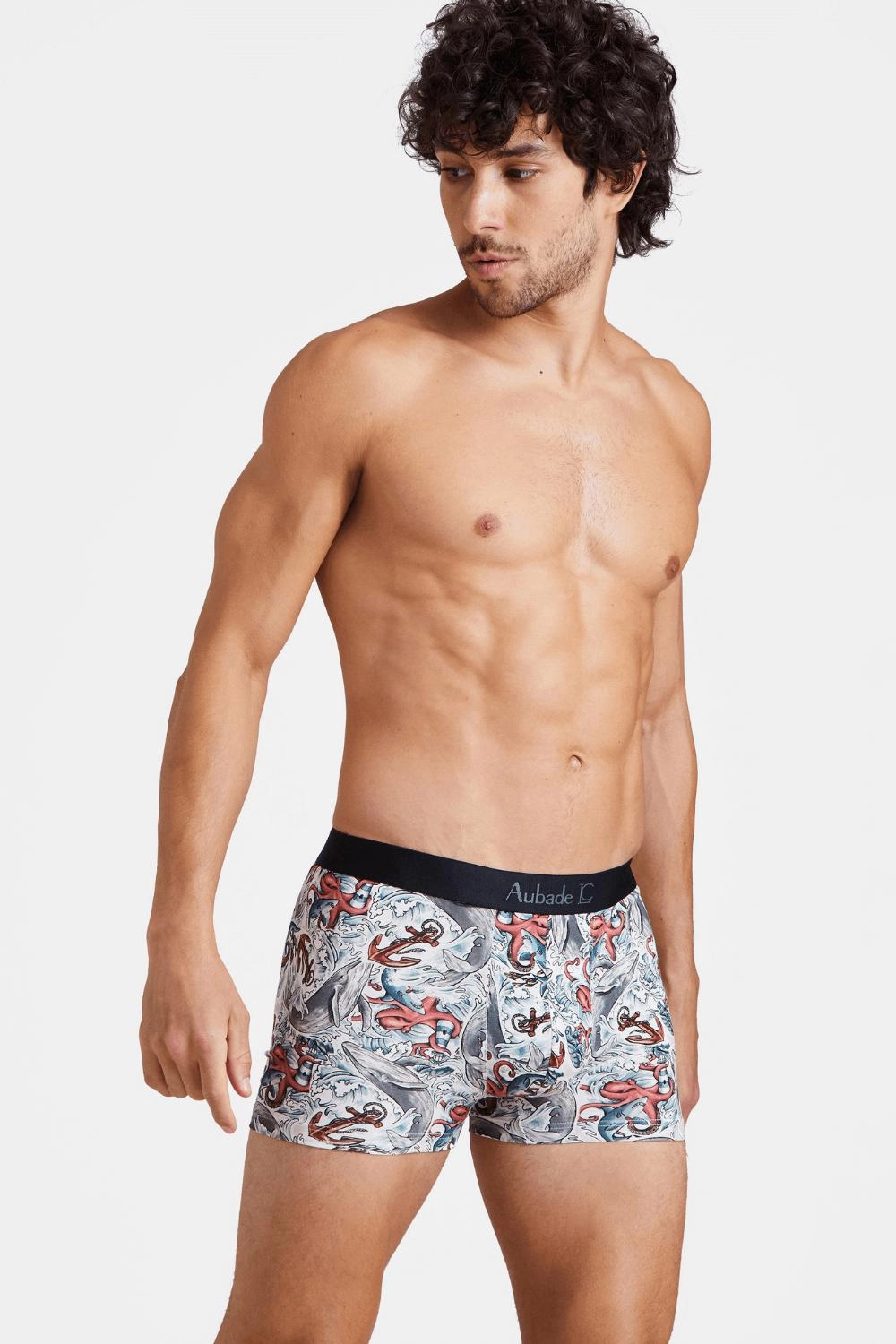 Men's Boxer Briefs Whale