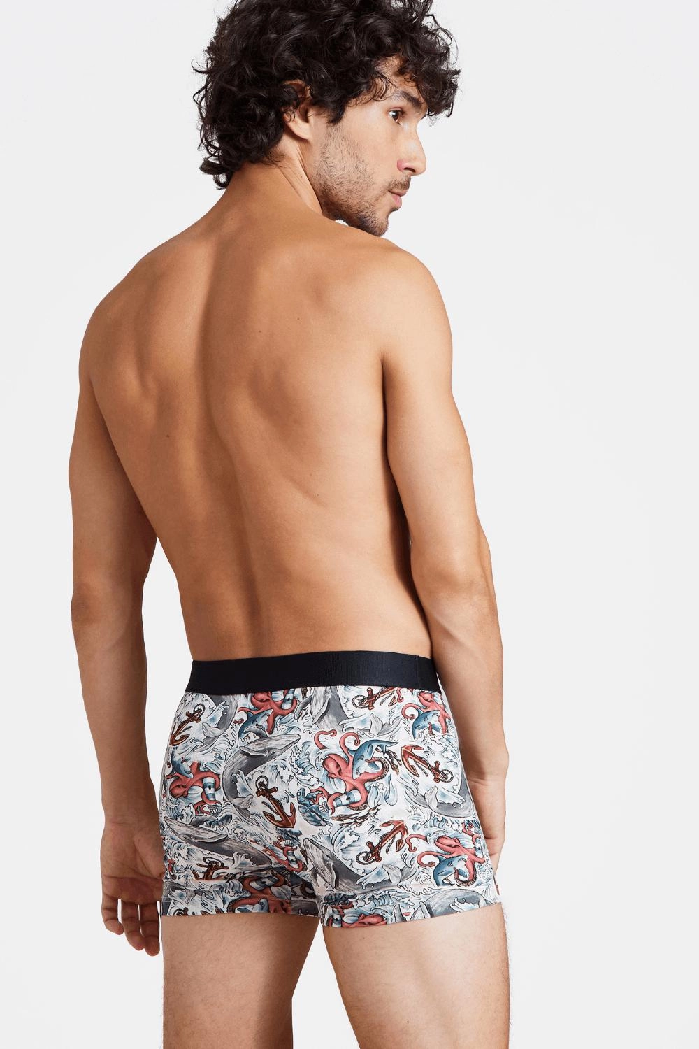 Men's Boxer Briefs Whale