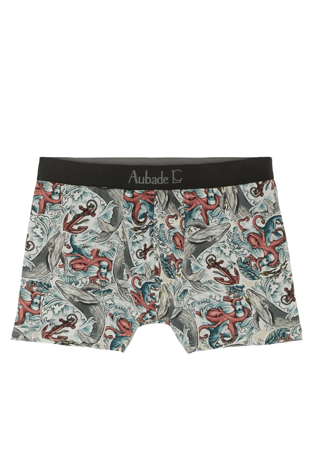 Men's Boxer Briefs Whale