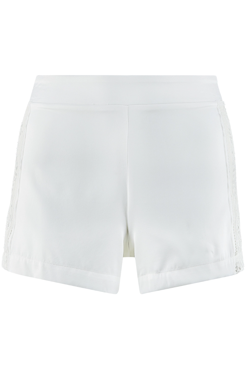 Midnight Whisper Silk Shorts Opale