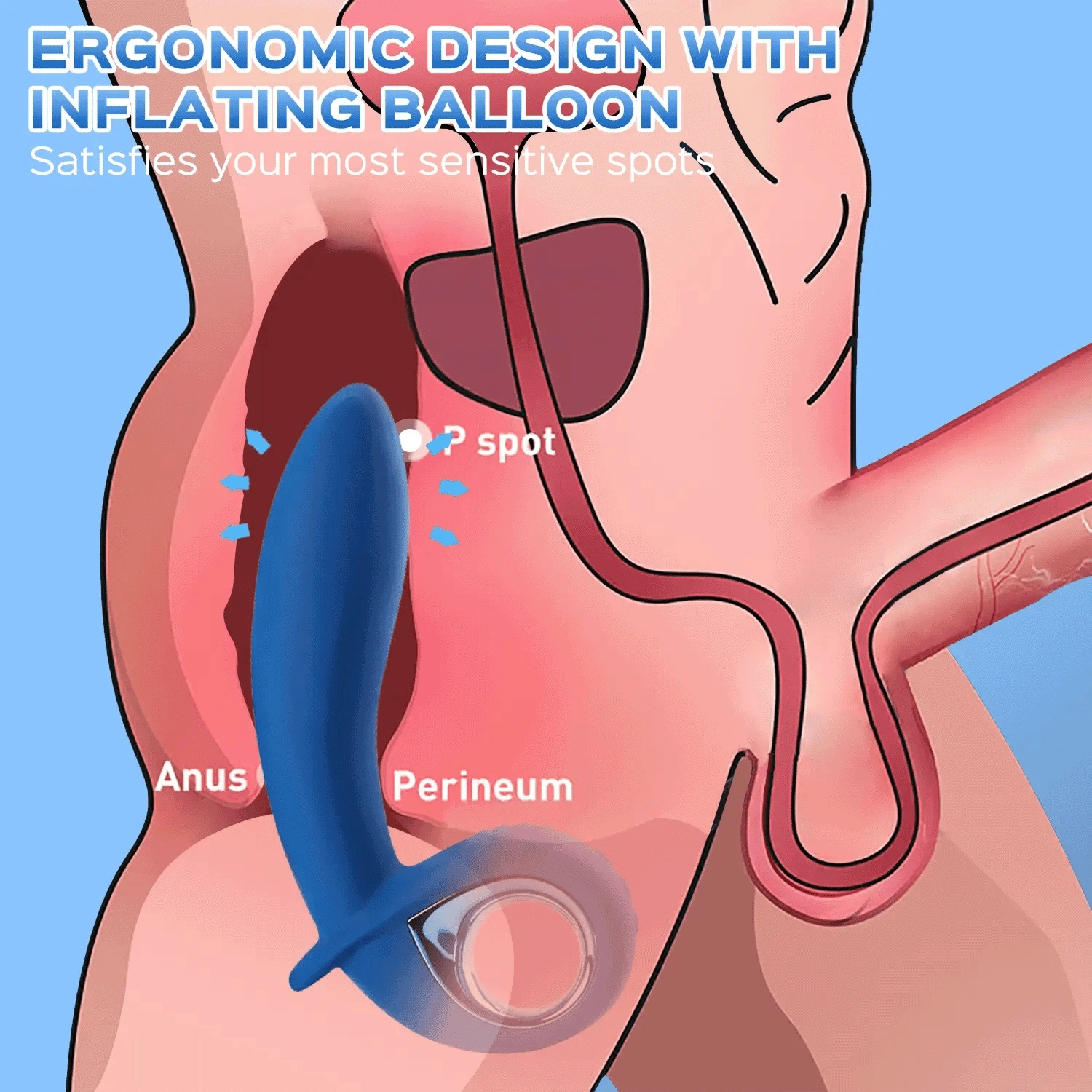 Mont - Vibrating Inflatable Butt Plug