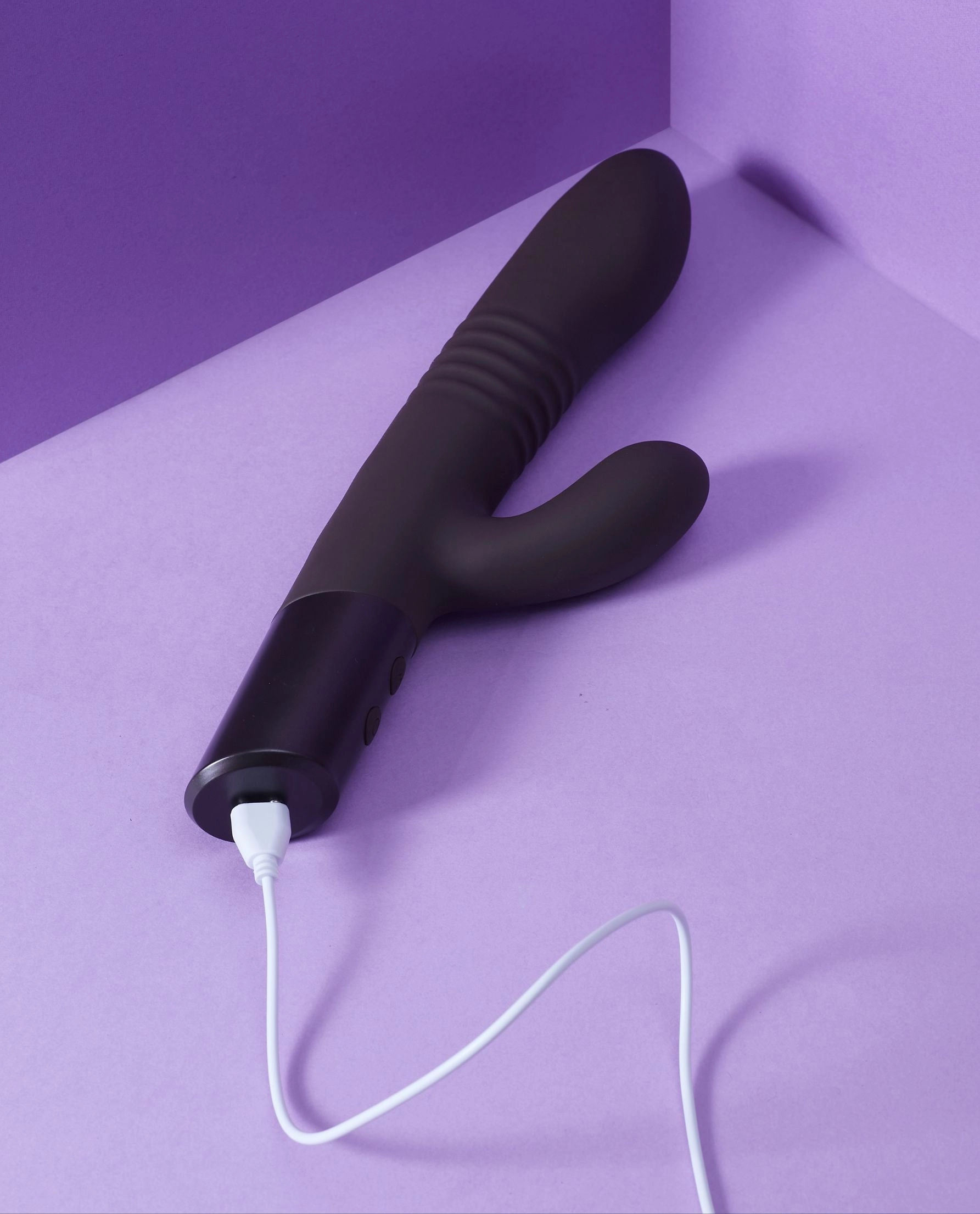 Mystique Rabbit Thruster Vibrating Dildo