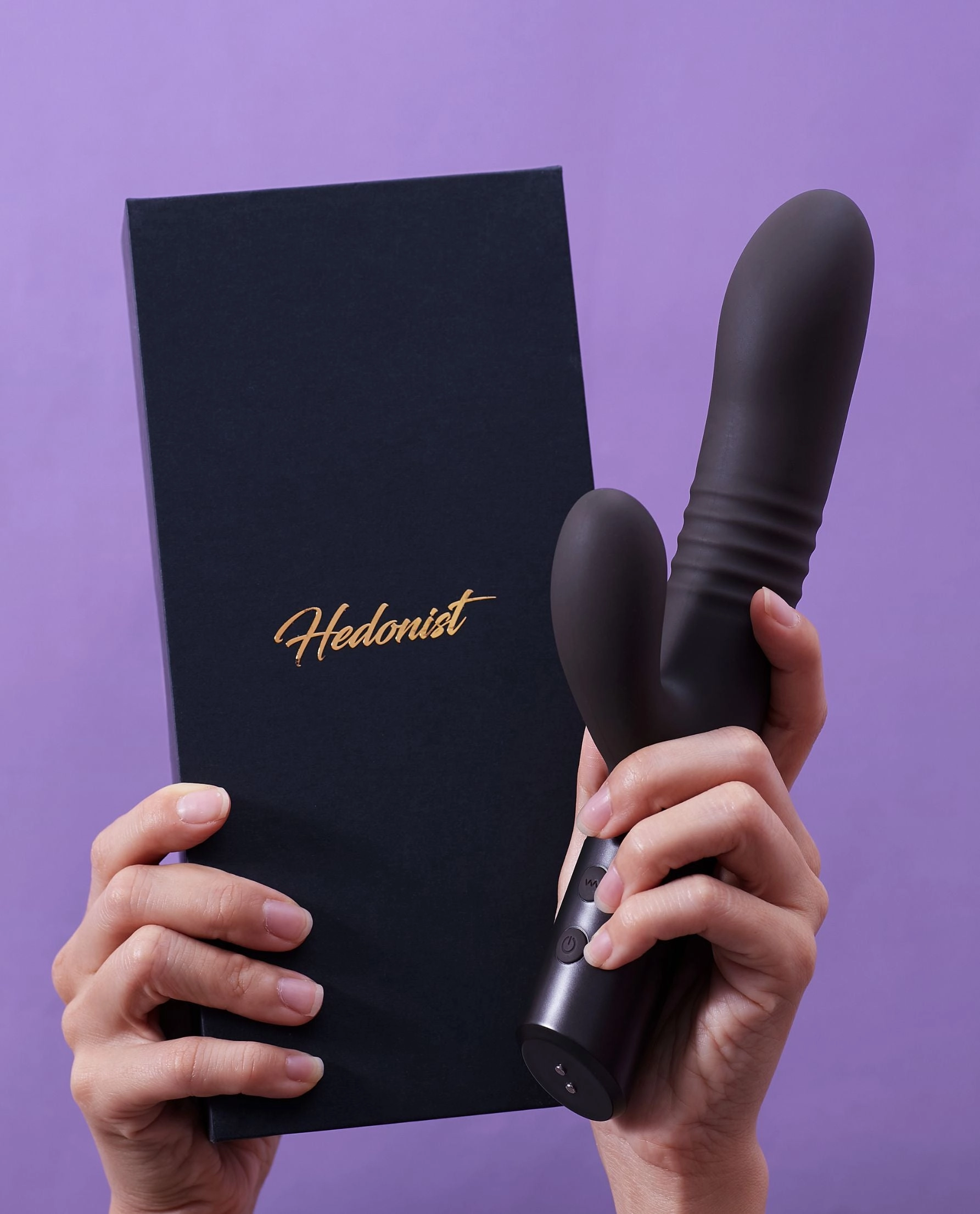Mystique Rabbit Thruster Vibrating Dildo