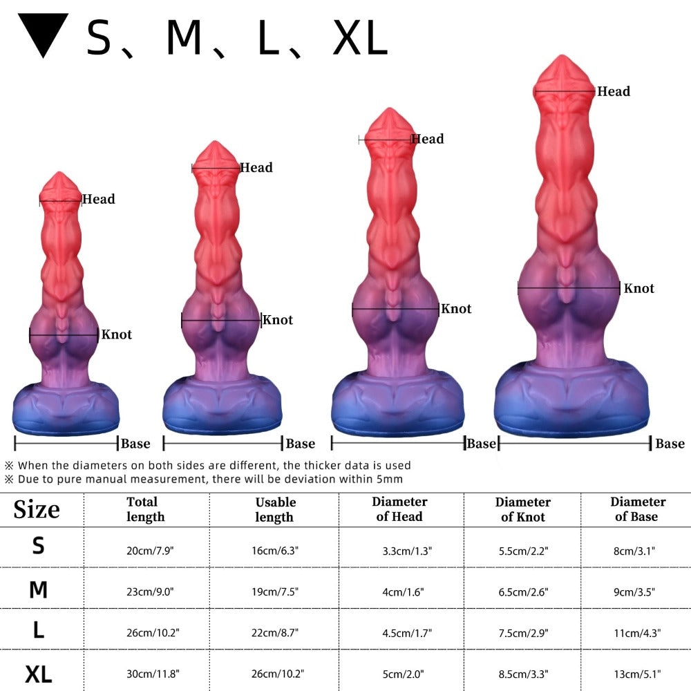 Nothosaur MATHAYUS - Scorpion Fantasy Dildo - Thick Knot Dildo - Monster Dildo