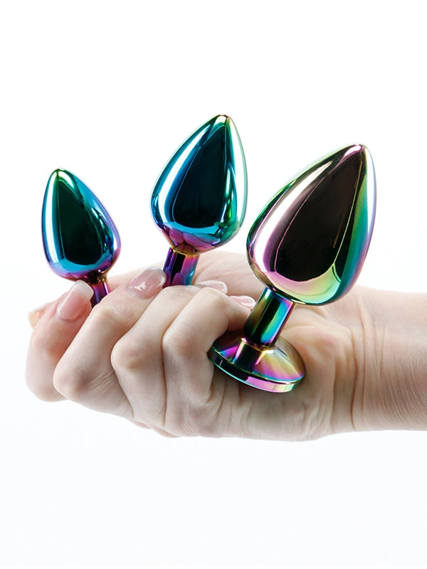 NS Novelties Rear Assets Trainer Kit Multicolour Butt Plug Set