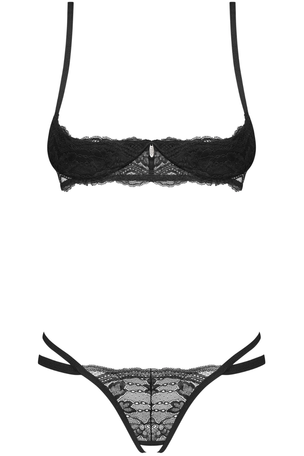 Nutris Open Bra & Crotchless Thong