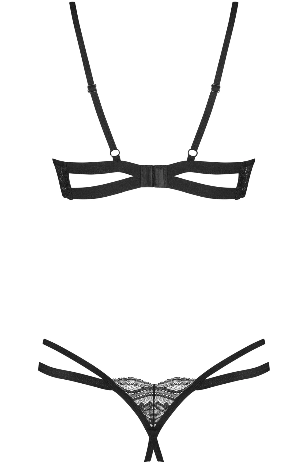 Nutris Open Bra & Crotchless Thong