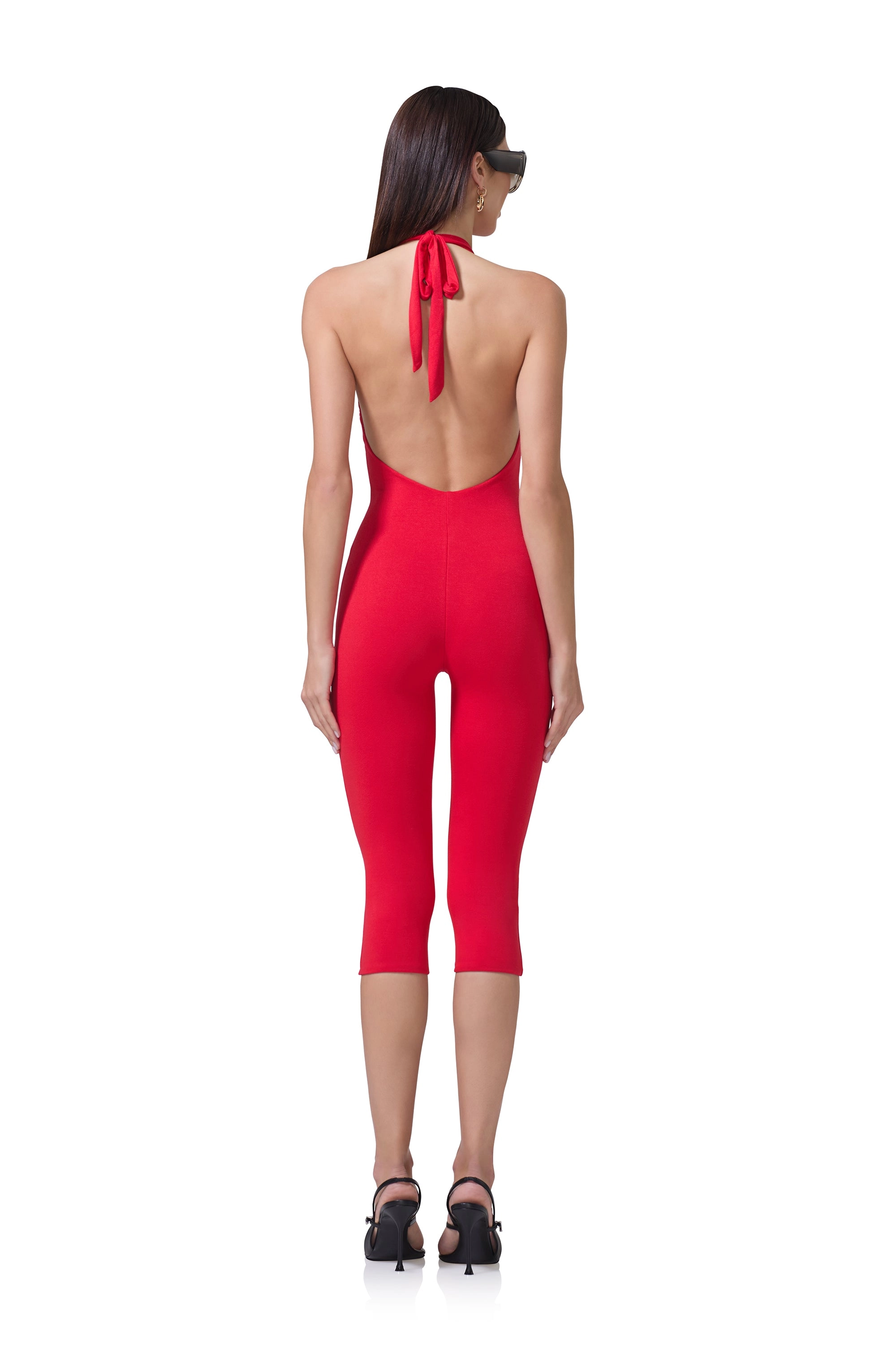Patty Catsuit - Risky Red