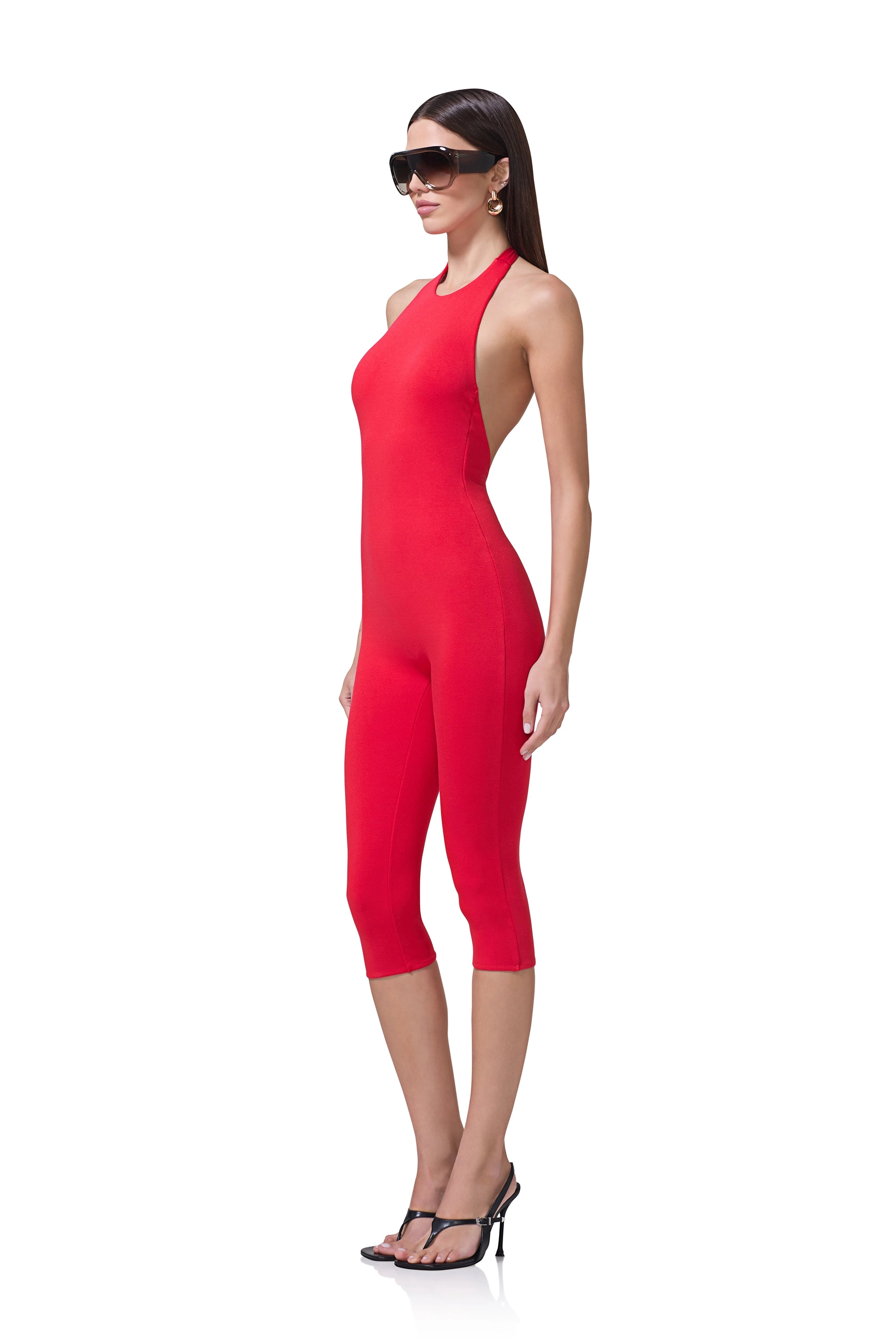 Patty Catsuit - Risky Red