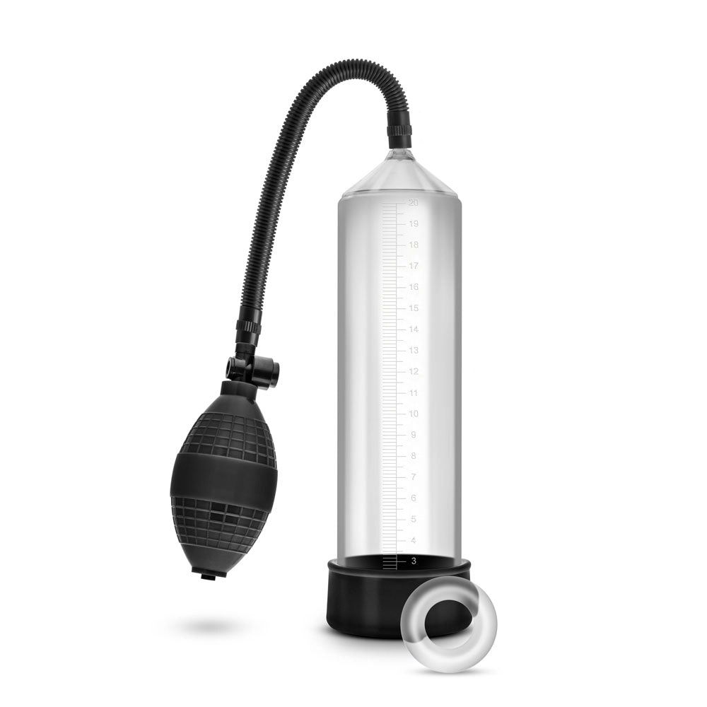 Performance VX101: Beginner-Friendly Pump with Stay Hard Cock Ring for Fun Adventures