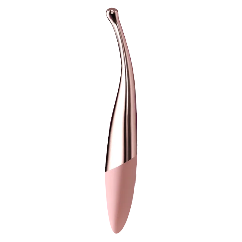 Pink Vibrator with Clit Massager
