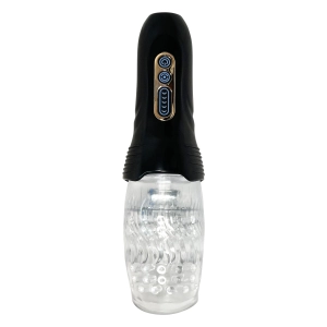 Pinnacle Male Thrusting Rotating Vibrating Rechargeable Masturbator