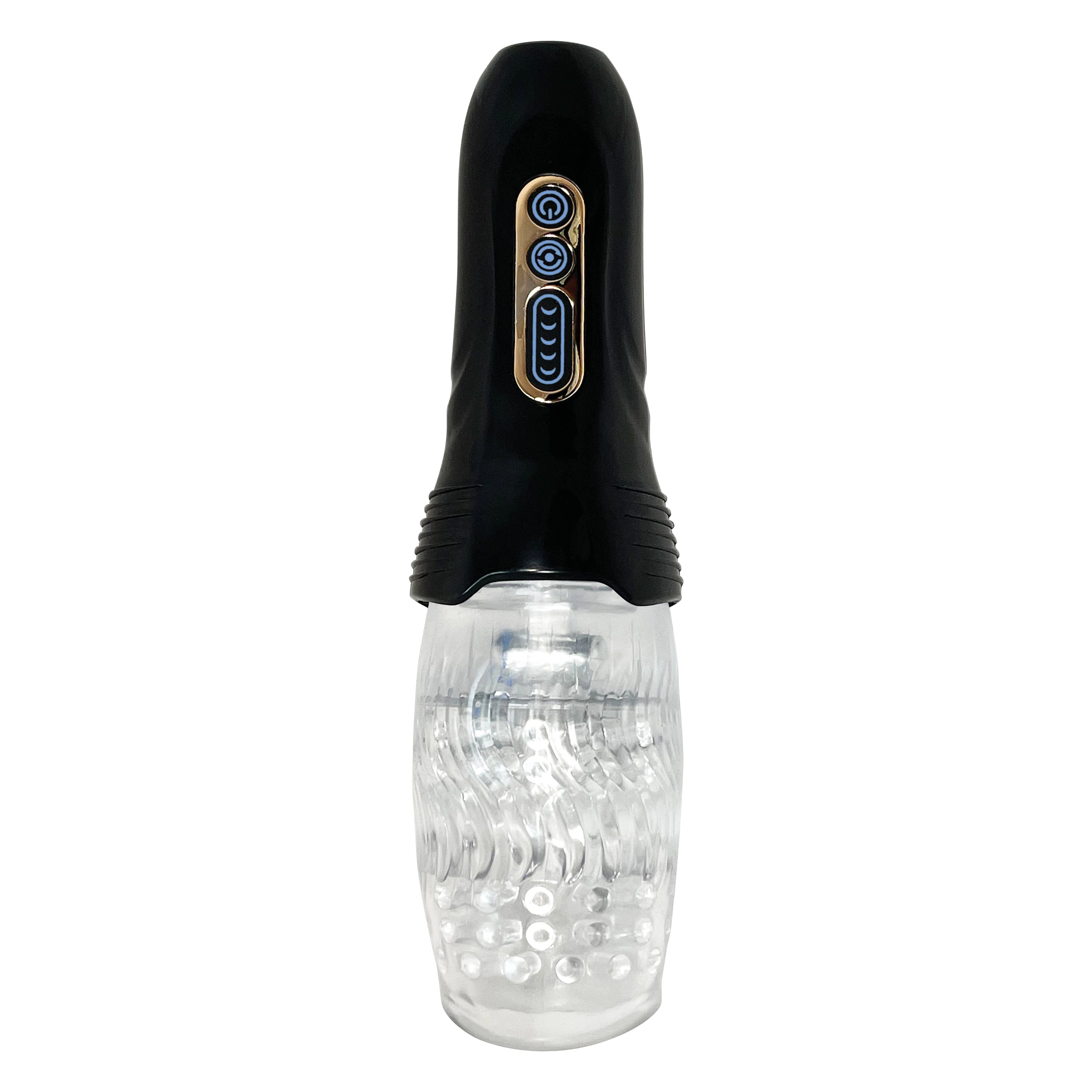 Pinnacle Male Thrusting Rotating Vibrating Rechargeable Masturbator
