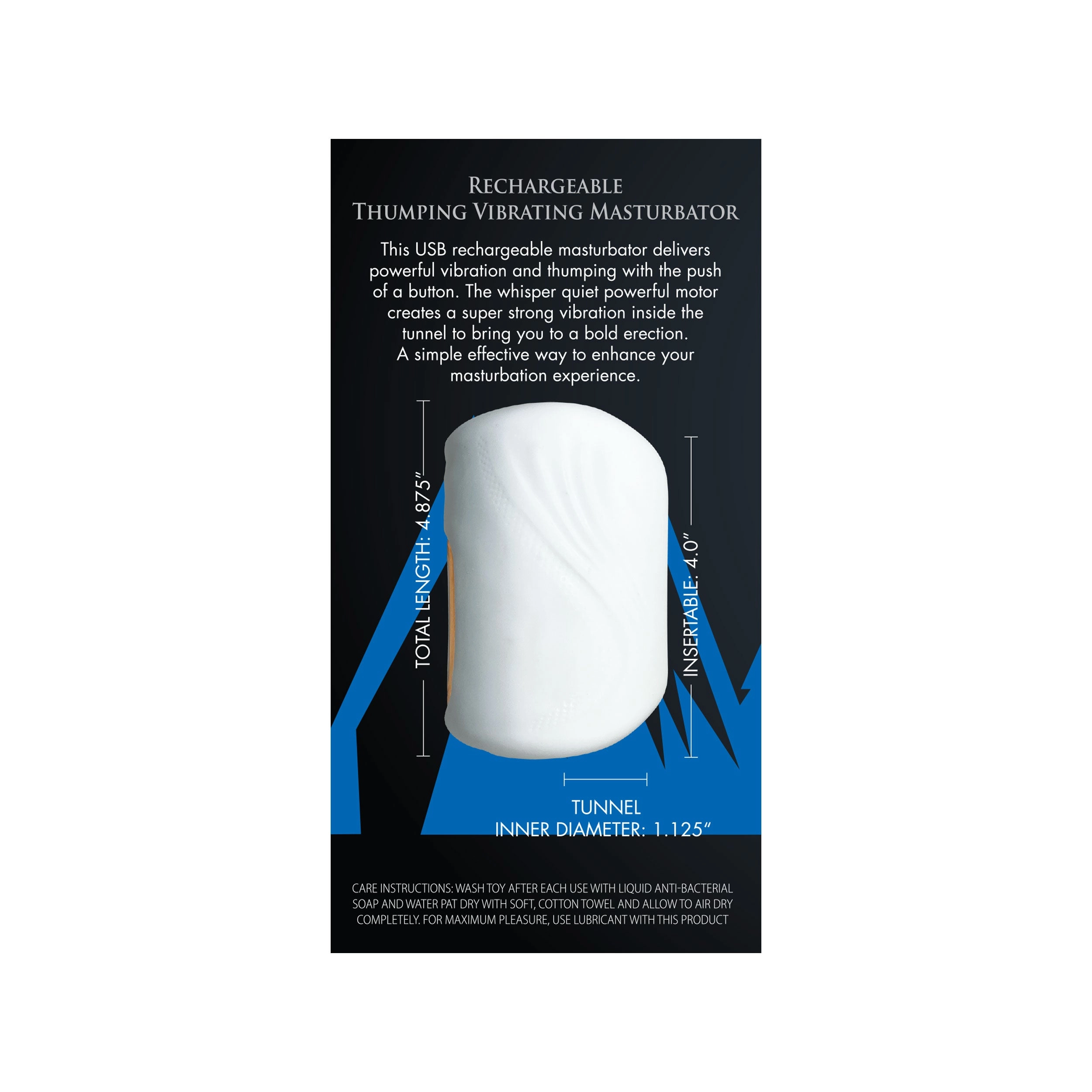 Pinnacle Male Thumping Stroker
