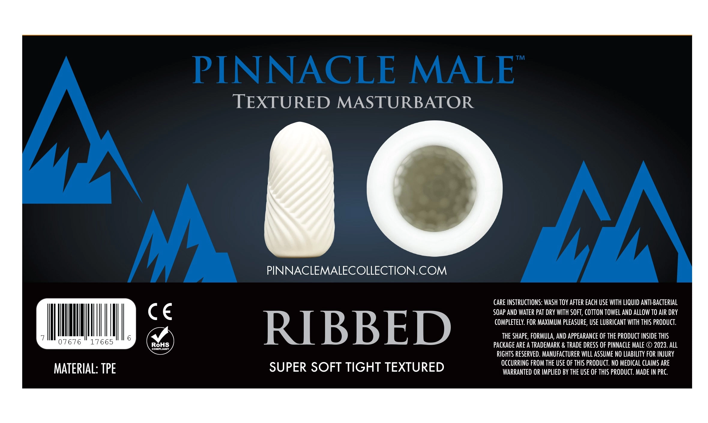 PINNACLE RIBBED STROKER