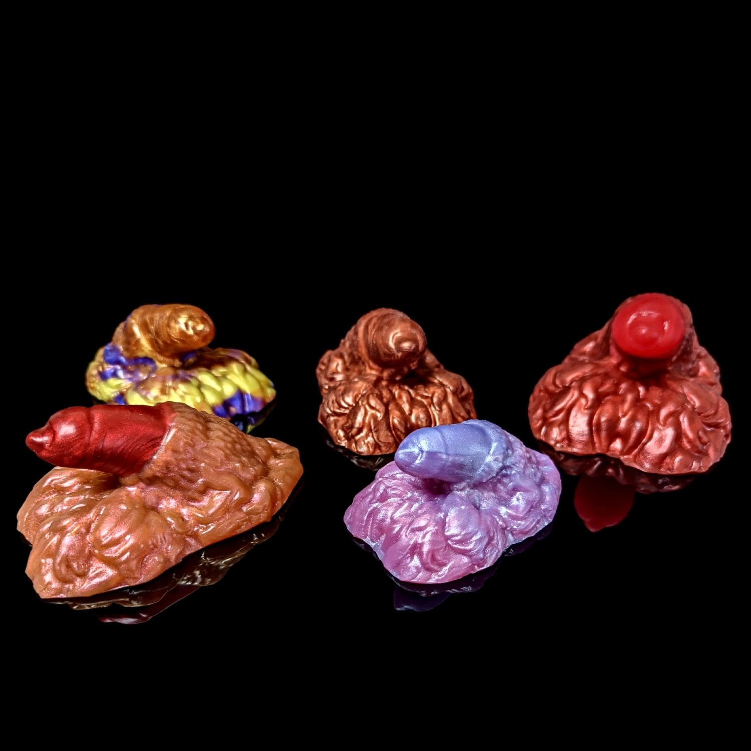 Premade Medium Fenrir, Lycan Packer - Marble Kreature Orange, Valentine, Solid White - Classic Firmness