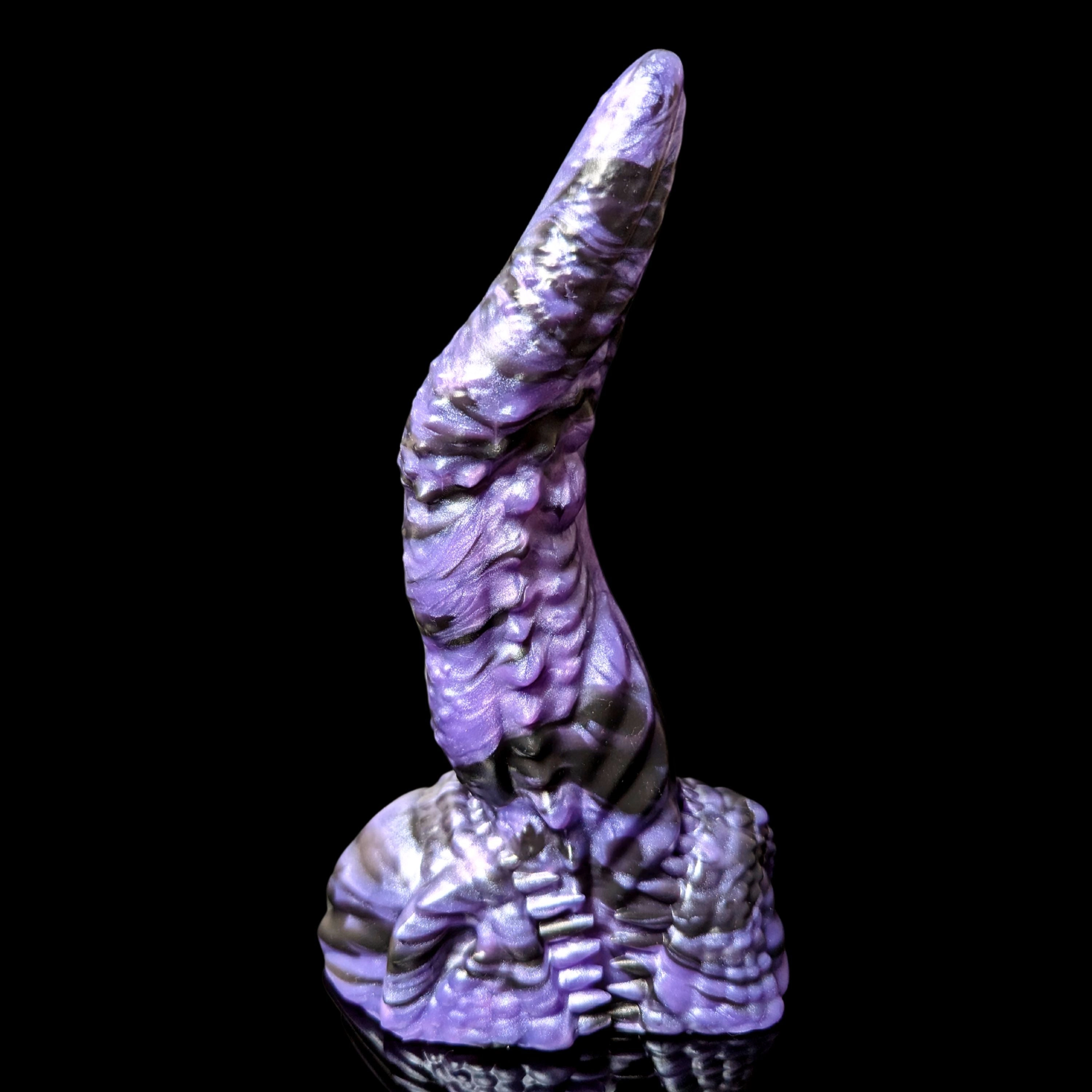 Premade Medium Uldred's Maw - Marble Lilac and Jet Black - Classic Firmness