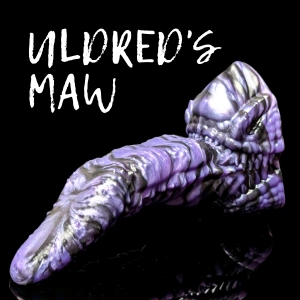 Premade Medium Uldred's Maw - Marble Lilac and Jet Black - Classic Firmness