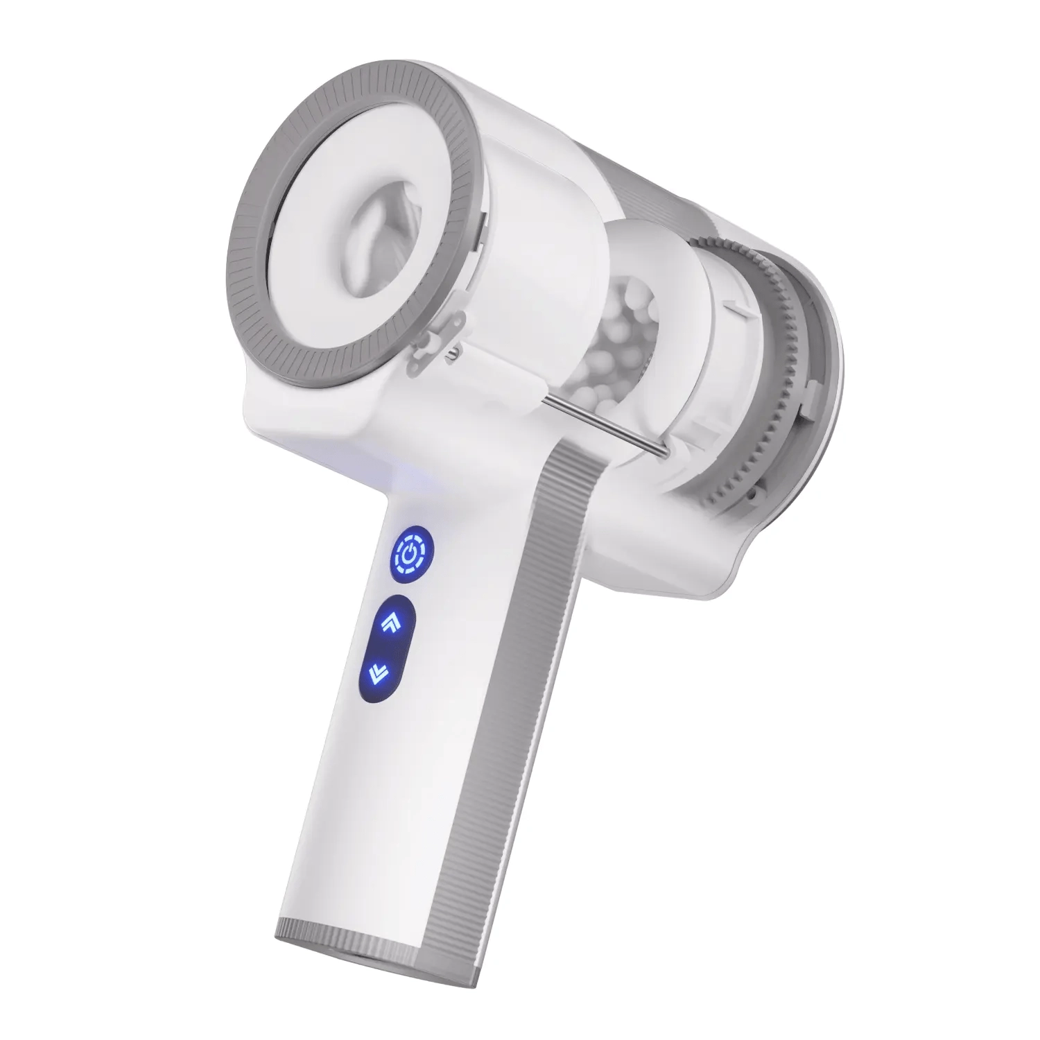 Pulsar - Double-Ended Handheld Vibrating Thrusting & Rotating Automatic Male Masturbator