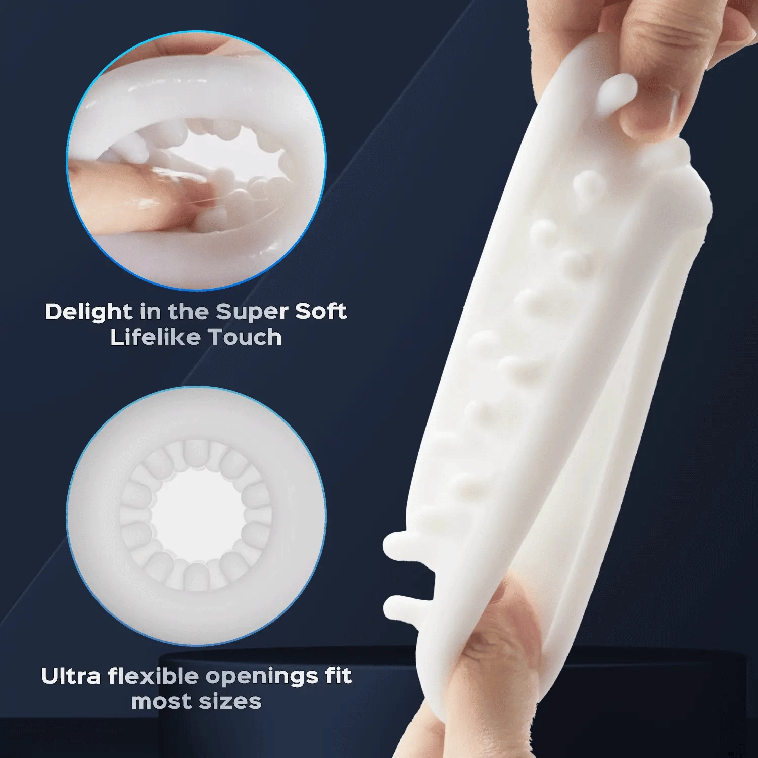 Pulsar - Double-Ended Handheld Vibrating Thrusting & Rotating Automatic Male Masturbator