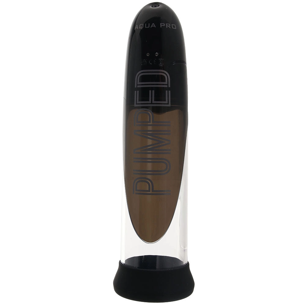 Pumped Aqua Pro AI Penis Pump in Black