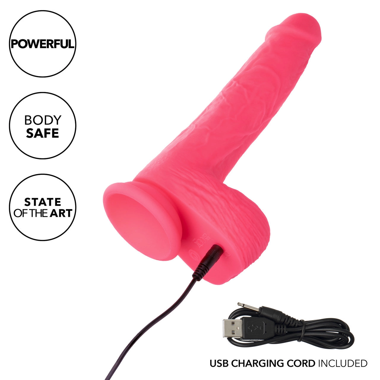Rechargeable Rumbling & Thrusting Silicone Studs®